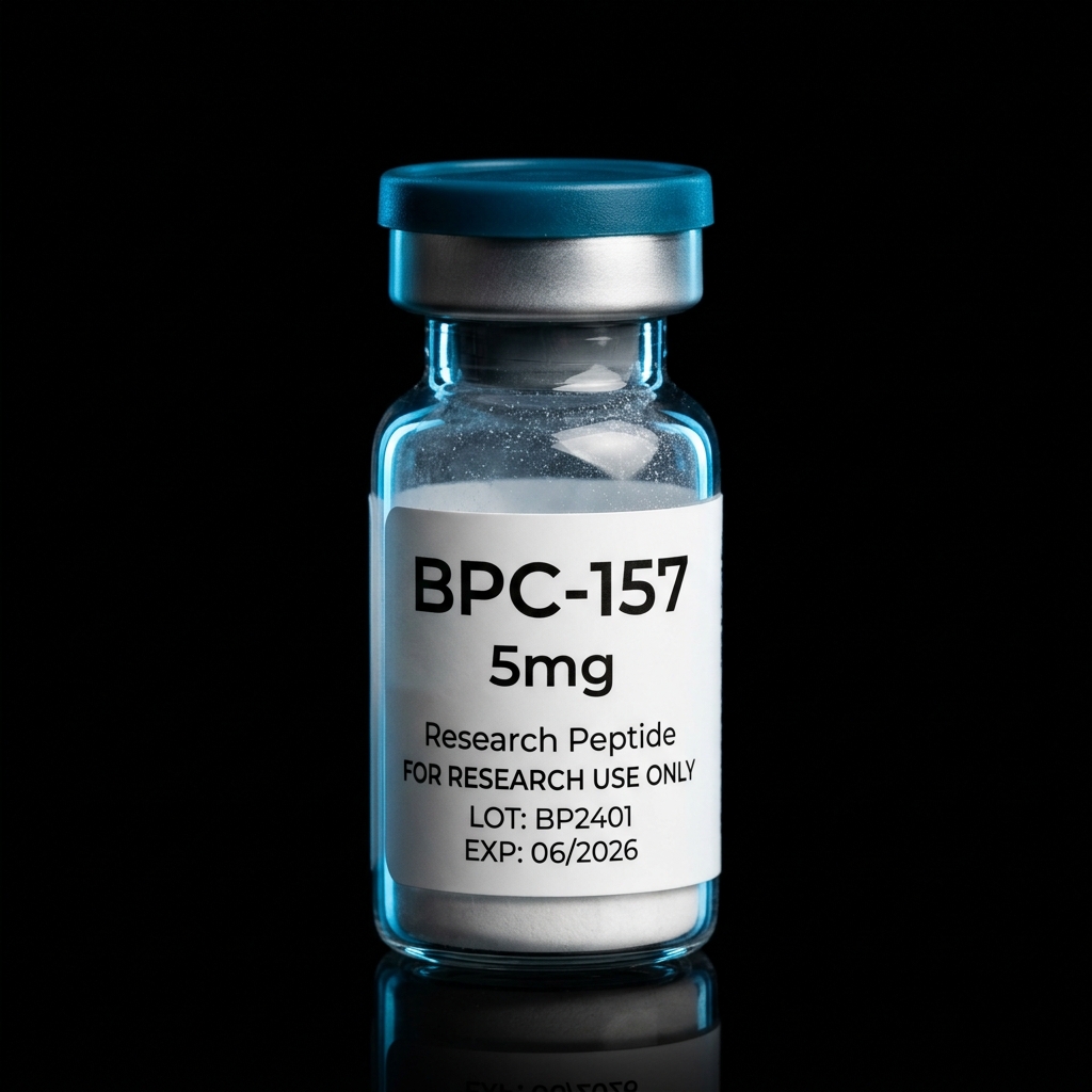 BPC-157 research peptide vial
